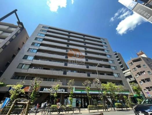 チュリス明大前外観２｜チュリス明大前は、平成9年築、10階建てのマンションです。