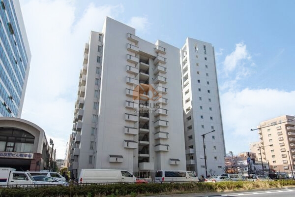 目黒不動前マンション外観２｜目黒不動前マンションは昭和52年築、12階建てのマンションです。