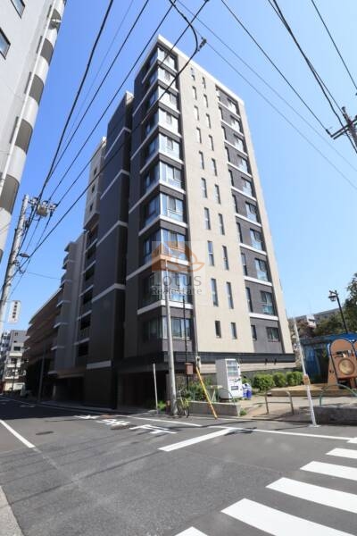 クレヴィア錦糸町ガーデンコースト外観3｜西側にエントランスがあります。