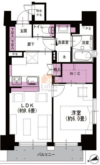 セザールスカイタワー銀座東403間取図