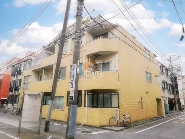 ダイアパレス中野新橋外観２｜ダイアパレス中野新橋は昭和57年築、4階建てのマンションです。