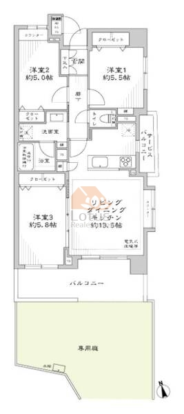 ビクトリアハイム東向島103間取図