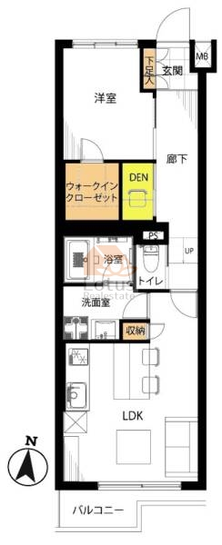 コープ四谷104間取図