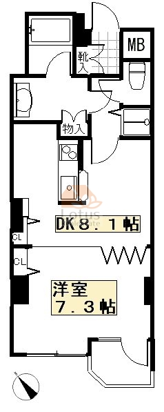 スカーラ中野新井101間取図