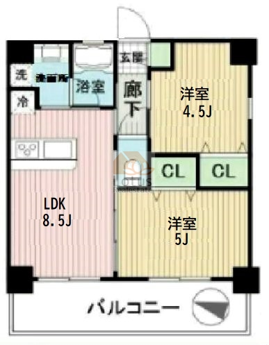 ゼクシア南千住901間取図