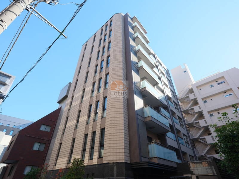 サンウッド赤坂丹後町外観１｜サンウッド赤坂丹後町は、平成29年築、8階建てのマンションです。