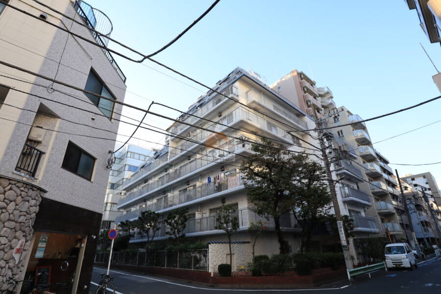 秀和亀戸２丁目レジデンス外観1｜秀和亀戸二丁目レジデンスは、昭和56年築、10階建てのマンションです。