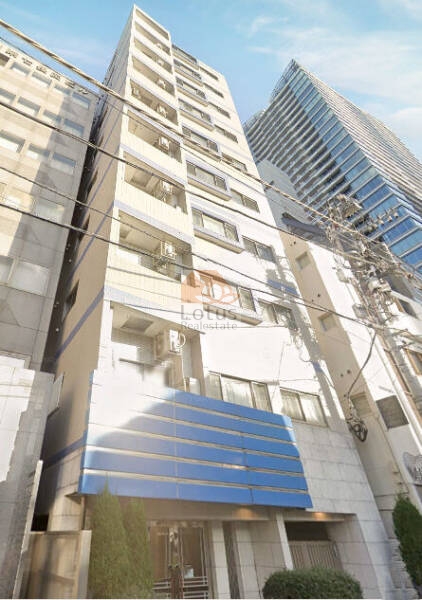 八丁堀アムフラットは平成16年築、10階建てのマンションです。