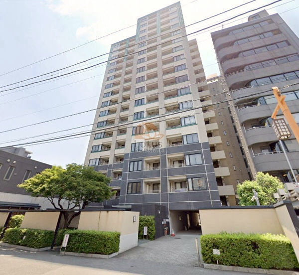 ルネ神楽坂外観５｜ルネ神楽坂は平成19年築、17階建てのマンションです。