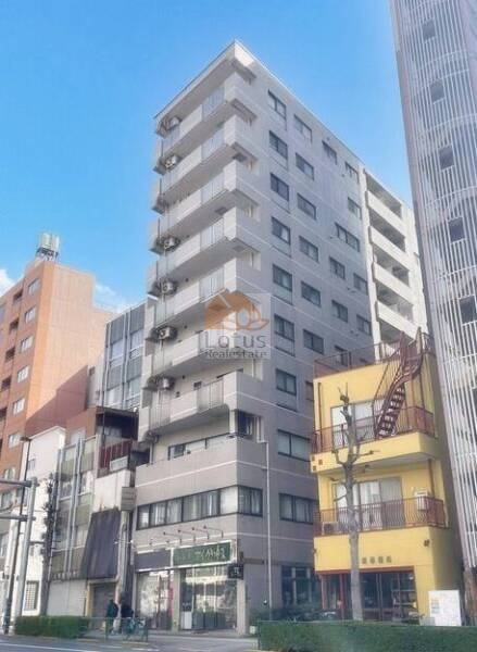 ライフコア蔵前外観3｜ライフコア蔵前は平成4年築、10階建のマンションです。