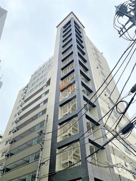上馬ハイホーム外観3 (1)｜上馬ハイホームは昭和44年築、14階建てのマンションです。