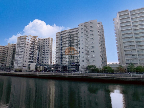 リゾセントラルコート東陽町外観6 (1)｜リゾセントラルコート東陽町の北側は汐浜運河です。
