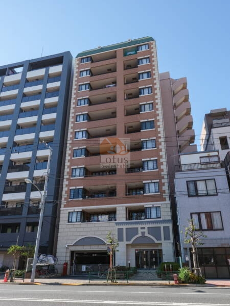 グランシティ本所吾妻橋外観２｜グランシティ本所吾妻橋は、平成14年築、11階建てのマンションです。