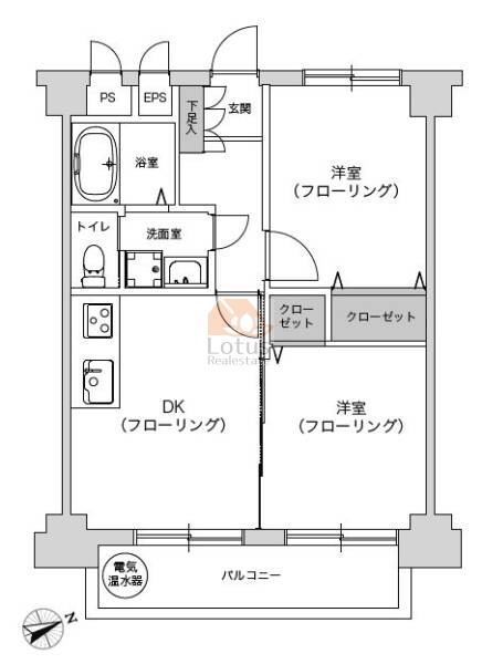 ハイラーク五反田902間取図