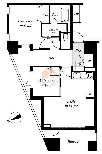 アトラス葛西401間取図