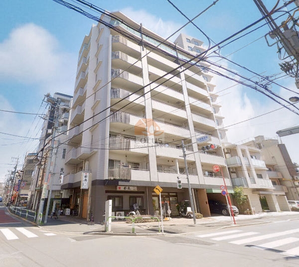 ロジュマンジャンティ駒込外観１｜ロジュマンジャンティ駒込は平成22年築、9階建てのマンションです。