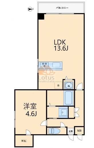 ダイアパレス御徒町第２4階間取図