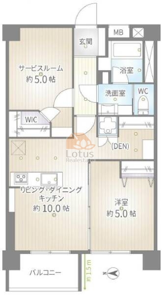 業平橋住宅712間取図