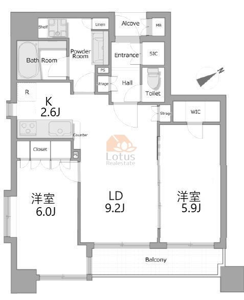 エクセレント浅草橋301間取図