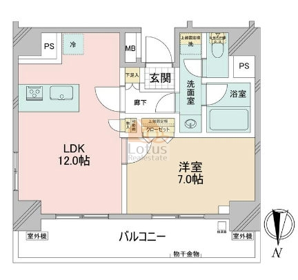 アイルイムーブル錦糸町5階間取図