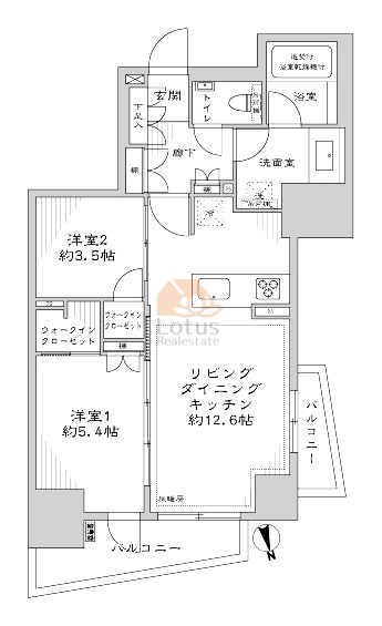 エースタンダード本郷三丁目503間取図