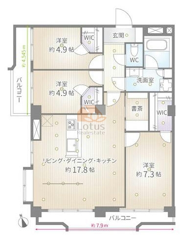 桜丘フラワーホーム205間取図