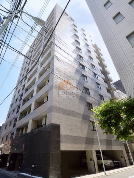 クレストフォルム日本橋人形町外観１｜クレストフォルム日本橋人形町は平成14年築、13階建のマンションです。