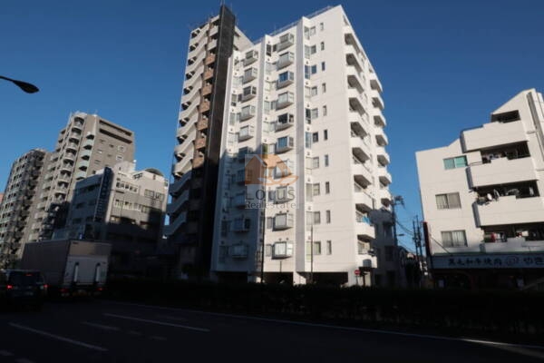 戸越パレス外観11｜戸越パレスのは、1974年（昭和49年） 9月築、11階建てのマンションです。