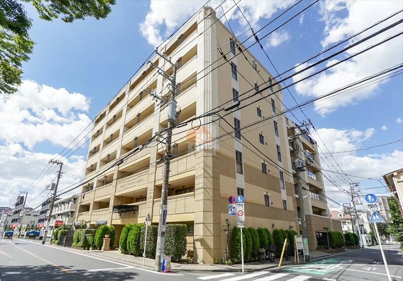 グランシティ青砥外観１｜グランシティ青砥ユーロレジデンスは平成20年築、8階建てのマンションです。