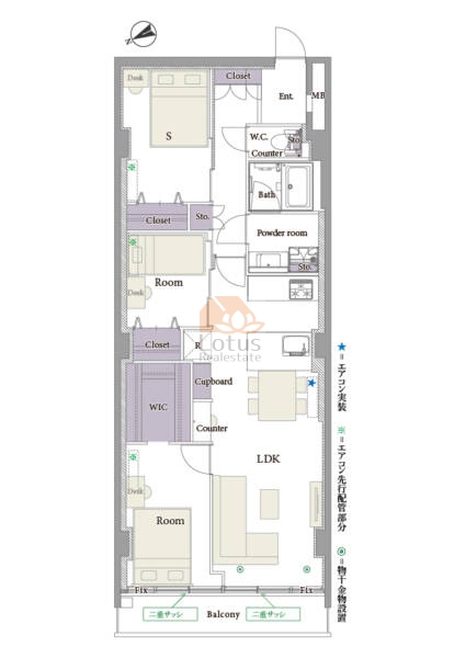浅草橋産業会館502間取図