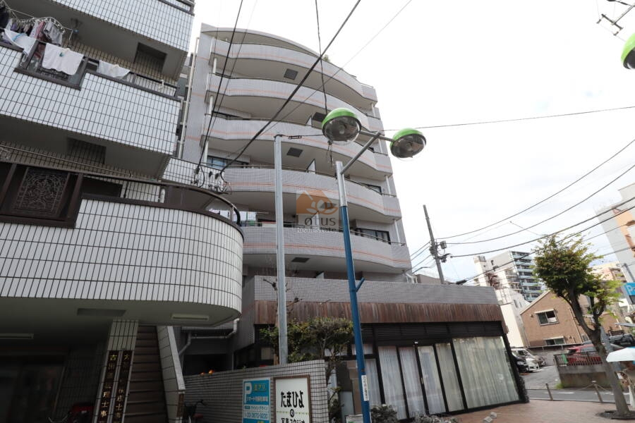 ツオード千住弐番館外観1｜ツオード千住弐番館は平成4年築、7階建てのマンションです。