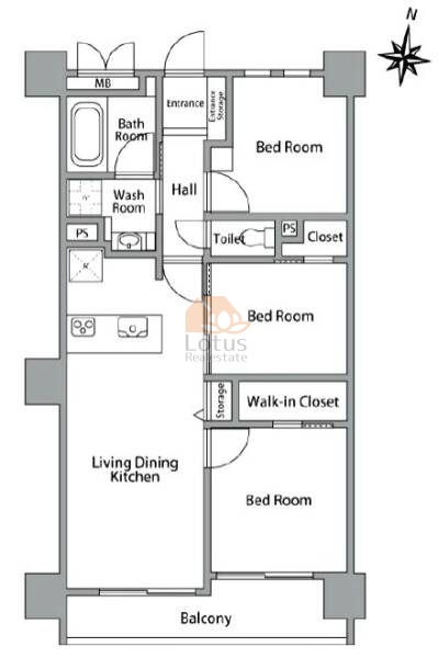 ダイアパレス御徒町５502間取図
