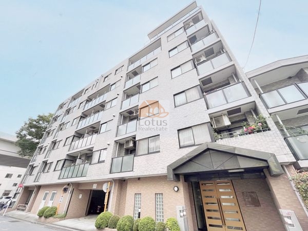 キャニオングランデ桜上水外観１｜キャニオングランデ桜上水は平成8年築、7階建てのマンションです。