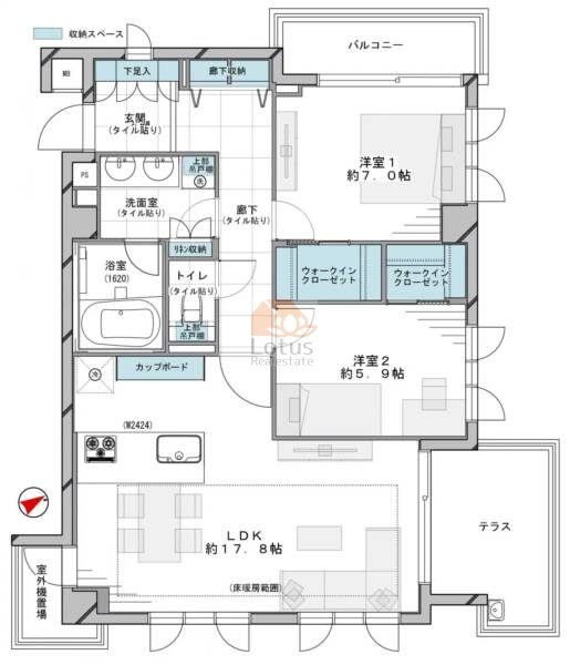 ファミールグラン神宮前105間取図