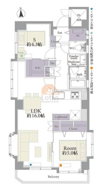 カーサ安田502間取図