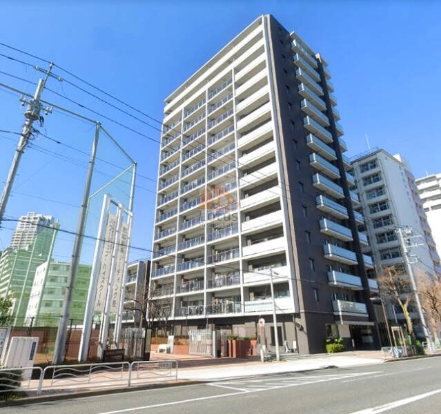 クレヴィア越中島外観１｜クレヴィア越中島は平成24年築、15階建てのマンションです。