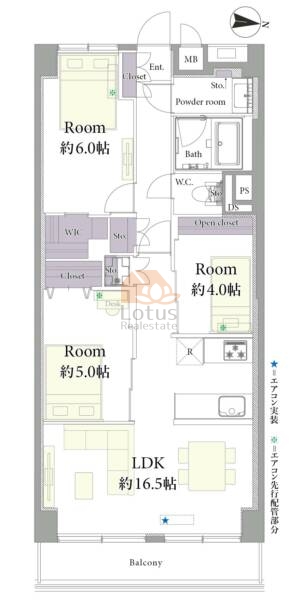 イトーピア東大島マンション233間取図