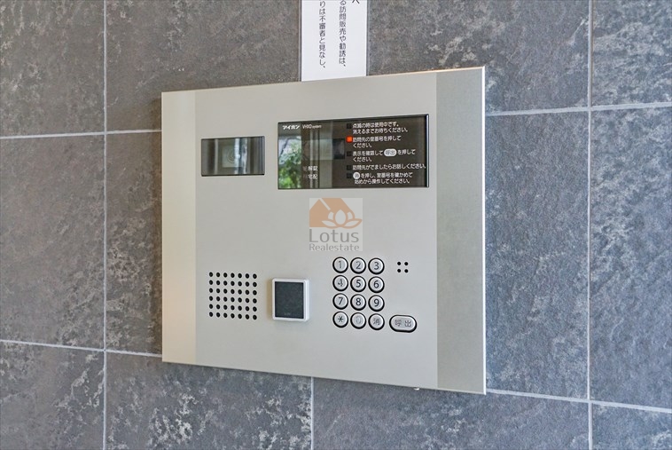 サングランデ千住曙町オートロック｜安心のオートロック付きです。