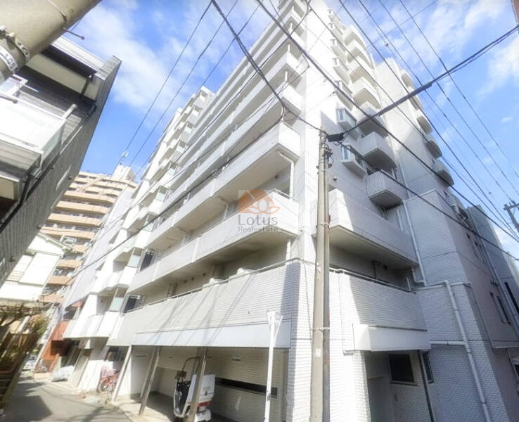 藤和千駄木コープ外観２｜藤和千駄木コープは昭和61年築、10階建のマンションです。
