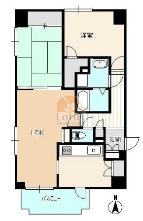 モアステージ墨田207間取図