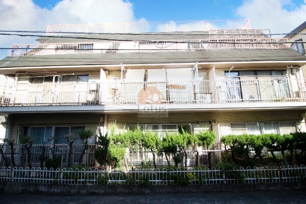 パレ坂町外観２｜パレ坂町は昭和56年築、3階建てのマンションです。