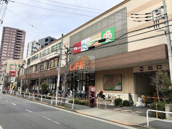 ライフ大崎百反通店3｜徒歩3分に「ライフ大崎百反通店」があります。