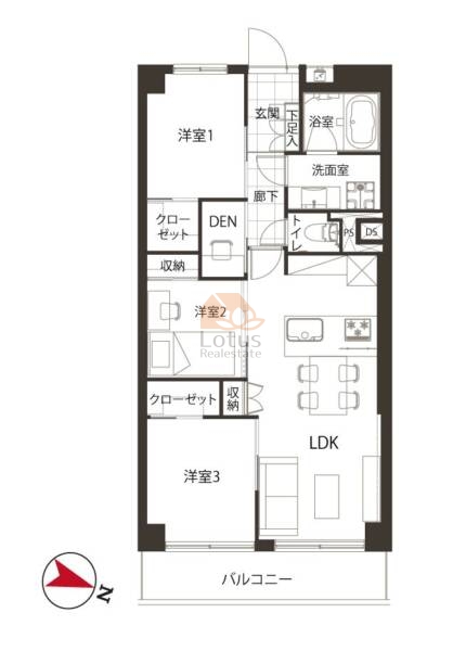 メイツ桜新町317間取図