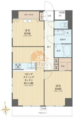 藤和シティコープ南大塚2階間取図