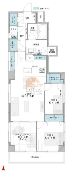 メイゾン麹町305間取図