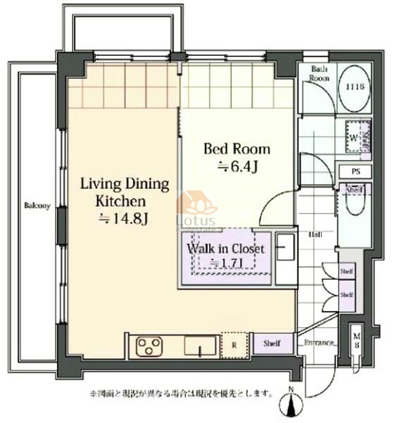 中銀錦糸町マンシオン904間取図