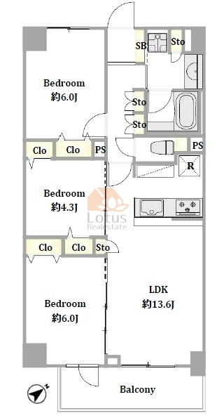 ネオマイム東大井ステーションプラッツ402間取図