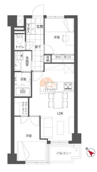 グリーンプラザ武蔵小山903間取図