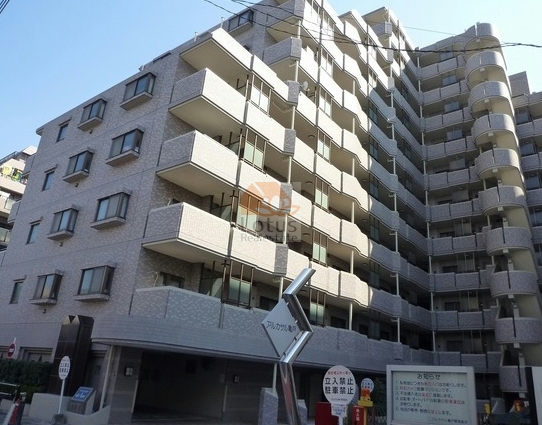 アルカサル亀戸外観｜アルカサル亀戸は平成8年築、11階建てのマンションです。