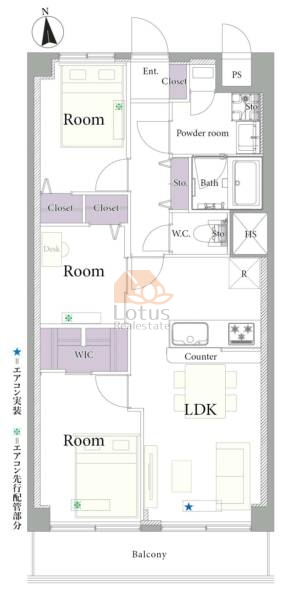 恒陽鷺宮マンション310間取図